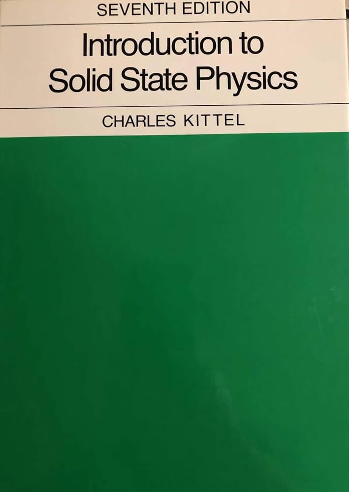 Introduction to Solid State Physics: Amazon.co.uk: Kittel